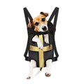 Classic Golden Cross Print Pet Carrier Backpack