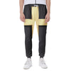 Classic Golden Cross Print Scuba Joggers