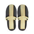 Classic Golden Cross Print Slippers