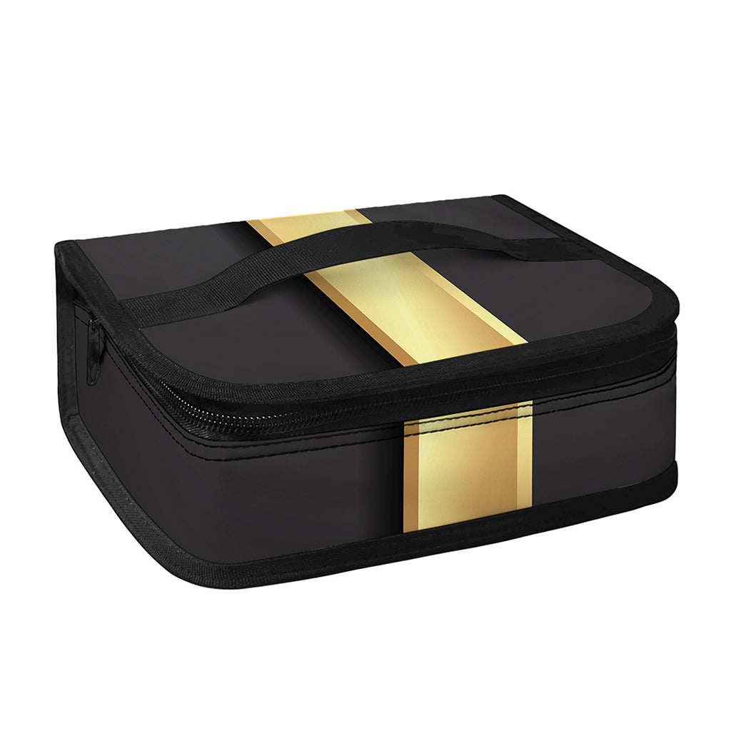 Classic Golden Cross Print Small Lunch Bag