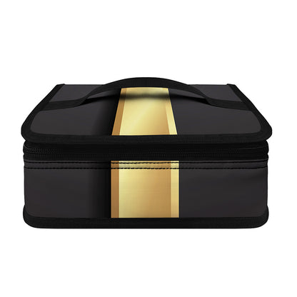 Classic Golden Cross Print Small Lunch Bag