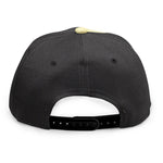 Classic Golden Cross Print Snapback Cap