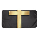 Classic Golden Cross Print Towel