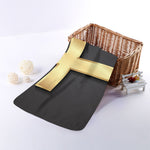 Classic Golden Cross Print Towel