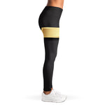 Classic Golden Cross Print Women's Leggings