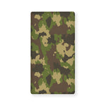 Classic Green Camouflage Print Baby Crib Sheet