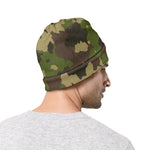 Classic Green Camouflage Print Beanie