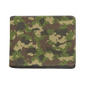 Classic Green Camouflage Print Bifold Wallet