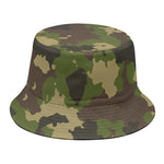 Classic Green Camouflage Print Bucket Hat