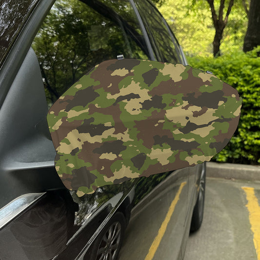 Classic Green Camouflage Print Car Side Mirror Covers
