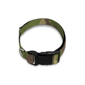 Classic Green Camouflage Print Dog Collar