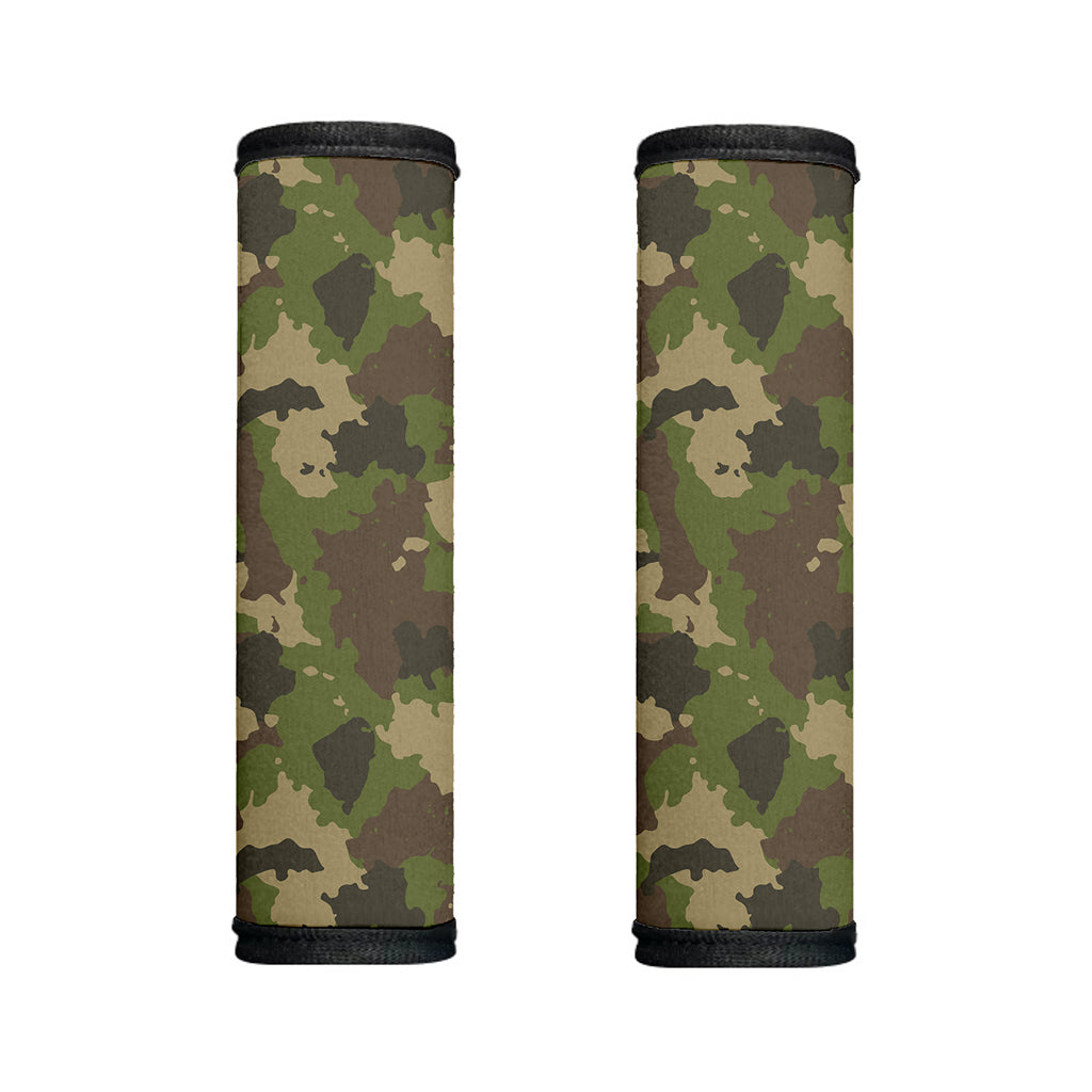 Classic Green Camouflage Print Handle Covers