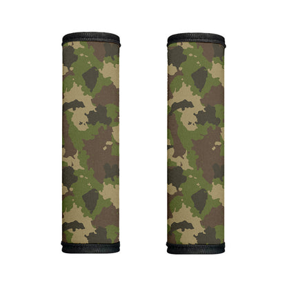 Classic Green Camouflage Print Handle Covers