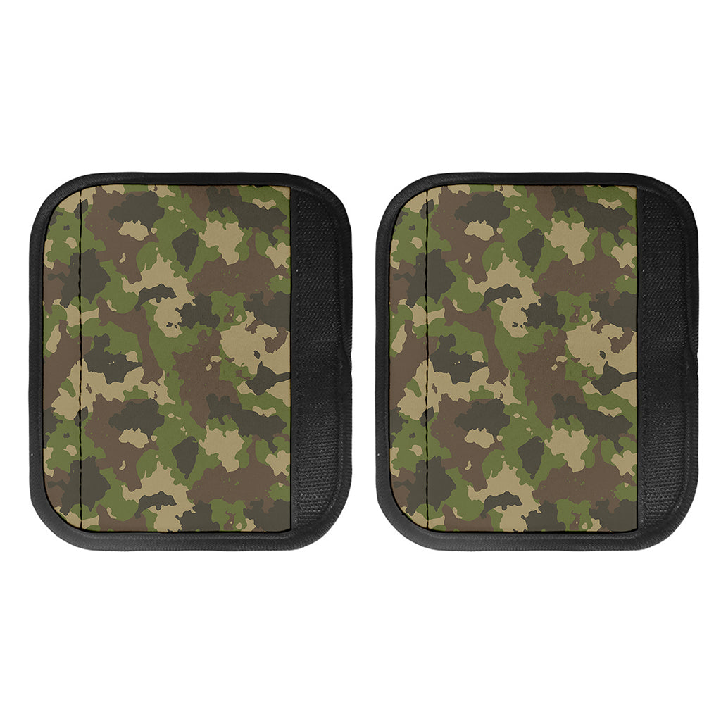 Classic Green Camouflage Print Handle Covers