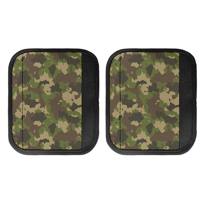 Classic Green Camouflage Print Handle Covers