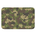 Classic Green Camouflage Print Indoor Door Mat