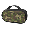 Classic Green Camouflage Print Portable Cooler Travel Case