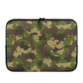 Classic Green Camouflage Print Laptop Sleeve