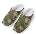Classic Green Camouflage Print Mesh Casual Shoes
