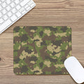 Classic Green Camouflage Print Mouse Pad