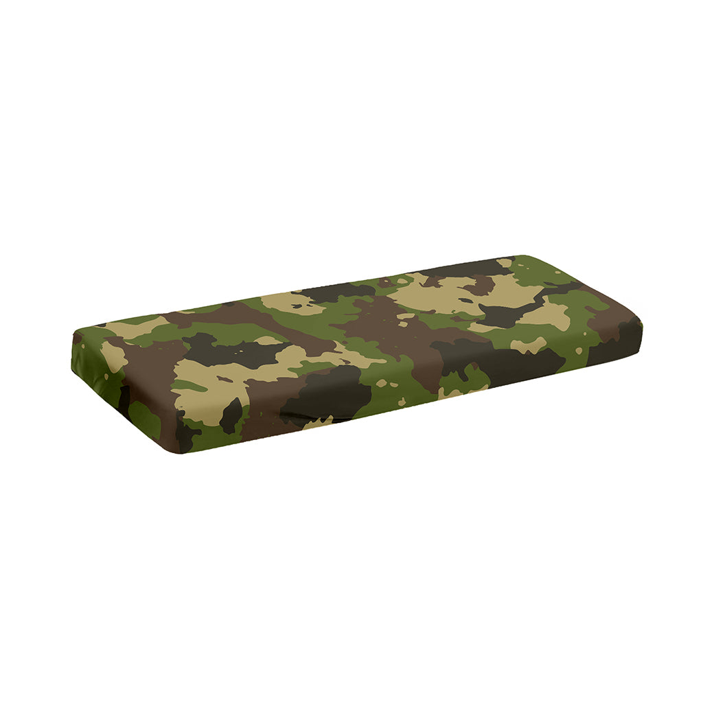 Classic Green Camouflage Print Piano Keyboard Cover