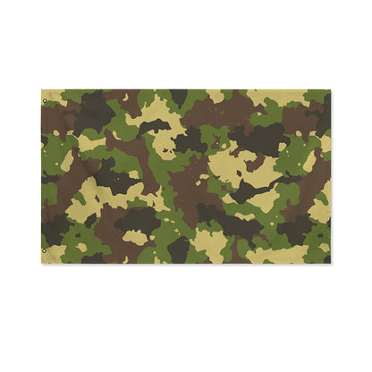 Classic Green Camouflage Print Polyester Flag