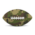Classic Green Camouflage Print Rugby Ball