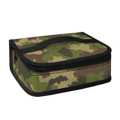 Classic Green Camouflage Print Small Lunch Bag