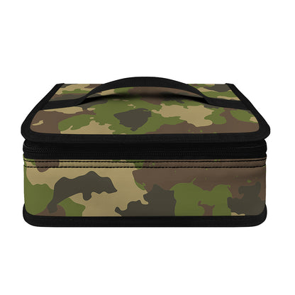Classic Green Camouflage Print Small Lunch Bag