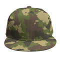 Classic Green Camouflage Print Snapback Cap