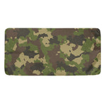 Classic Green Camouflage Print Towel