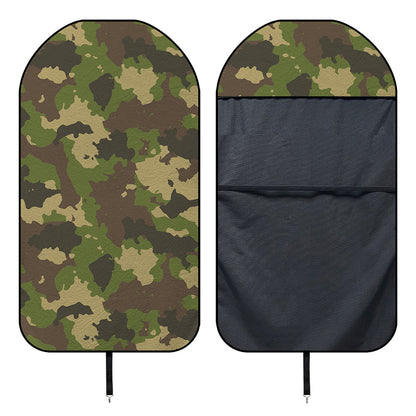 Classic Green Camouflage Print Waterproof Car Seat Cover