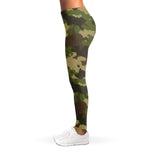 Classic Green Camouflage Print Women's Leggings
