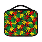 Classic Hemp Leaves Reggae Pattern Print Classic Bible Case