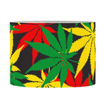 Classic Hemp Leaves Reggae Pattern Print Drum Lamp Shade