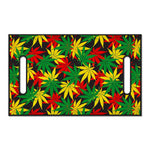 Classic Hemp Leaves Reggae Pattern Print Golf Cart Seat Cover