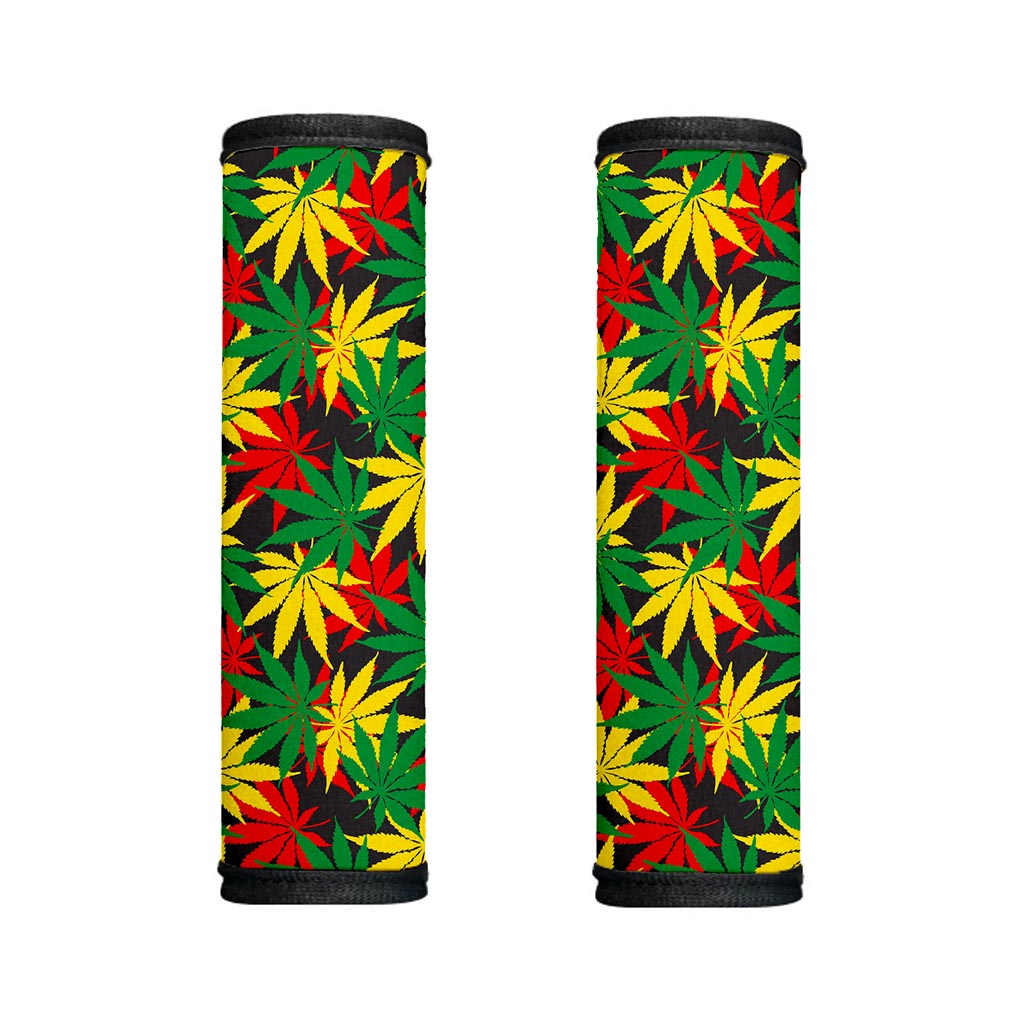Classic Hemp Leaves Reggae Pattern Print Handle Covers