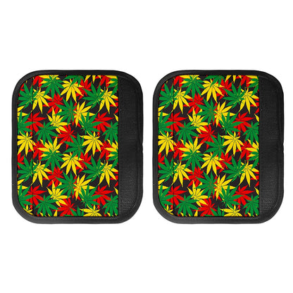 Classic Hemp Leaves Reggae Pattern Print Handle Covers