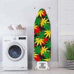 Classic Hemp Leaves Reggae Pattern Print Ironing Board Cover
