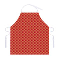 Classic Japanese Pattern Print Adjustable Apron