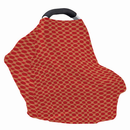Classic Japanese Pattern Print Baby Seat Cover