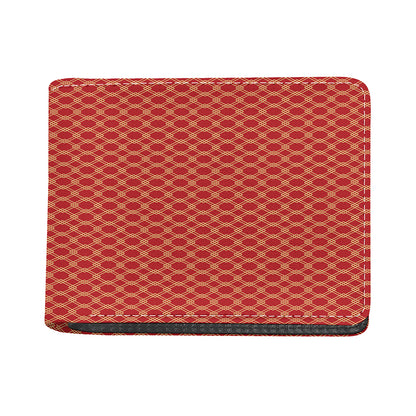 Classic Japanese Pattern Print Bifold Wallet