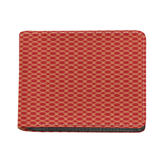 Classic Japanese Pattern Print Bifold Wallet