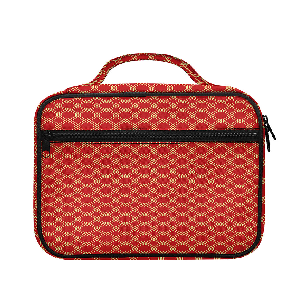 Classic Japanese Pattern Print Briefcase Bible Bag
