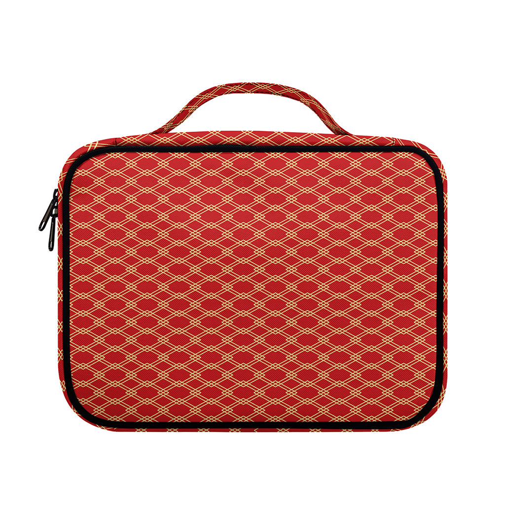 Classic Japanese Pattern Print Briefcase Bible Bag