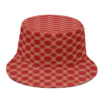 Classic Japanese Pattern Print Bucket Hat
