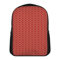 Classic Japanese Pattern Print Casual Backpack
