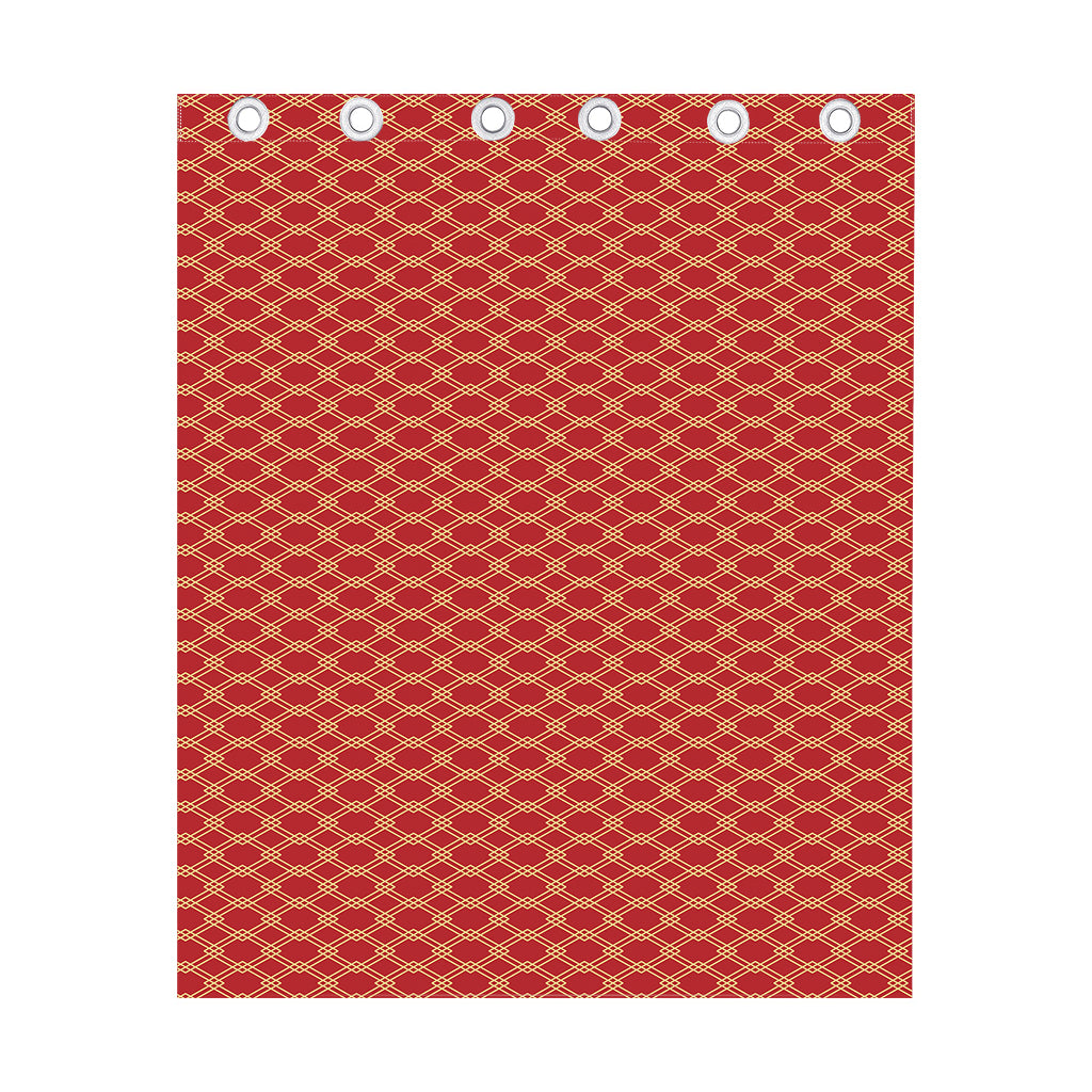 Classic Japanese Pattern Print Curtain