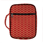 Classic Japanese Pattern Print Front Pocket Bible Bag