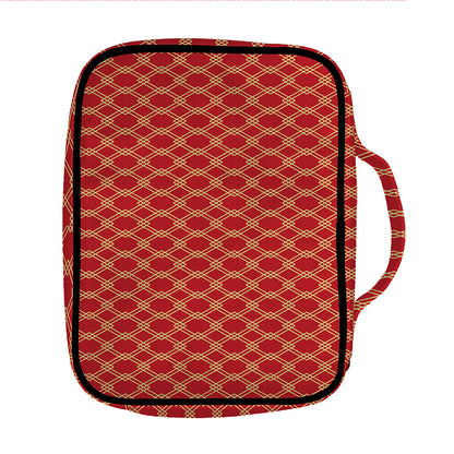 Classic Japanese Pattern Print Front Pocket Bible Bag